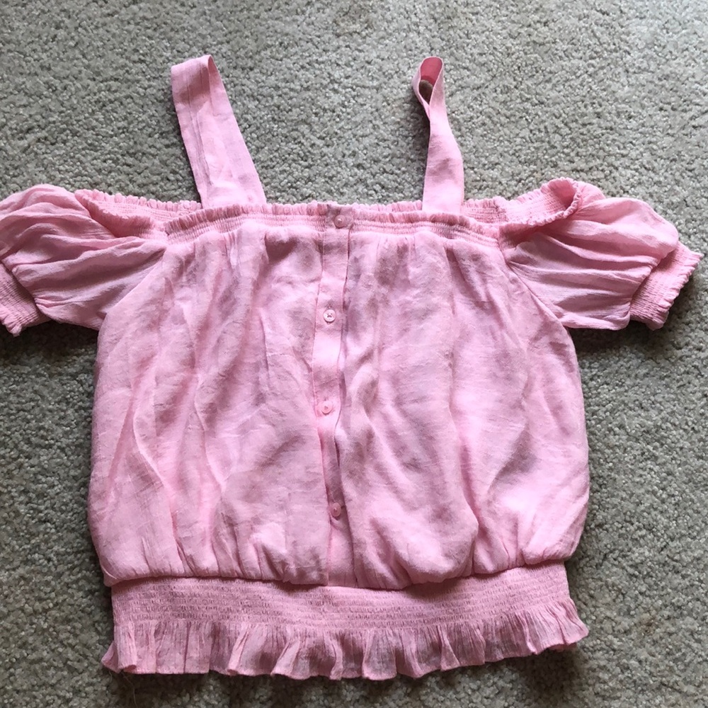Guess cold shoulder shirt